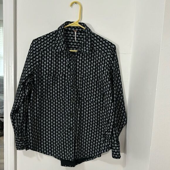 FREE PEOPLE CORDUROY SHIRT SIZE SP - Picture 3 of 11